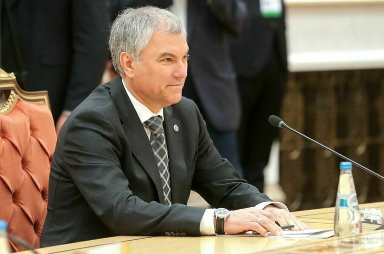 Володин рассказал, что Лукашенко высоко оценивает работу ПА ОДКБ