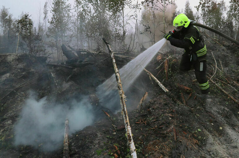 В МЧС сообщили о стабилизации обстановки с природными пожарами