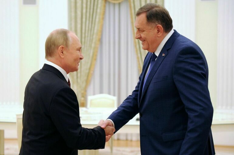 Путин 23 мая проведет встречу с президентом Республики Сербской