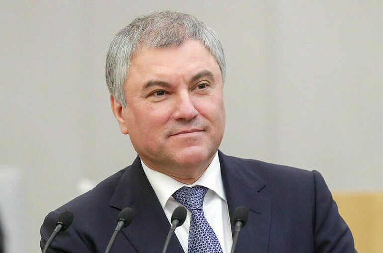 Володин поблагодарил врача Евгения Жилицына за помощь детям Донбасса