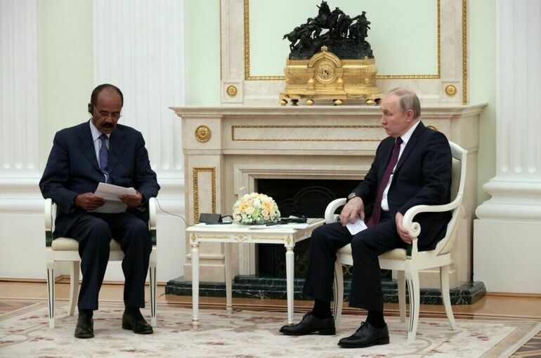 Путин встретился с президентом Эритреи
