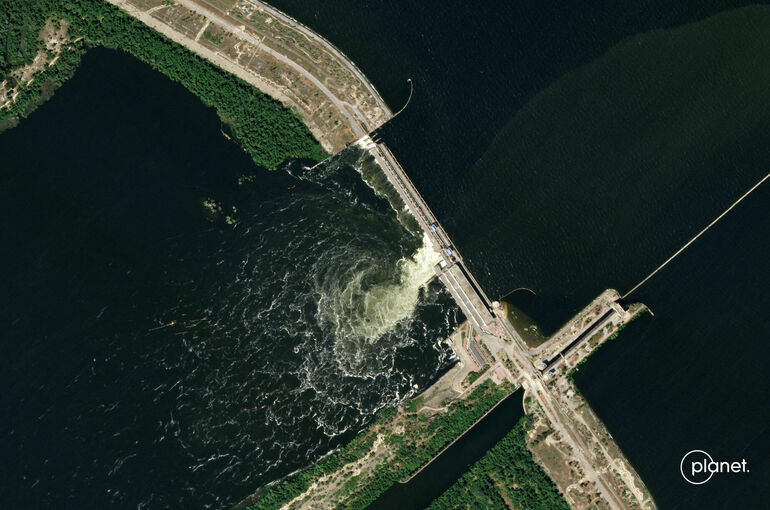 Путин назвал Украину виновной в обрушении Каховской ГЭС