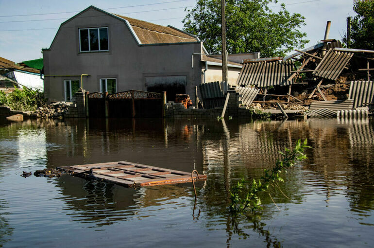 Сальдо сообщил о снижении уровня воды в двух округах Херсонской области