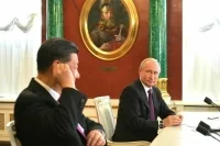 Путин направил Си Цзиньпину «теплую телеграмму» в честь 70-летия