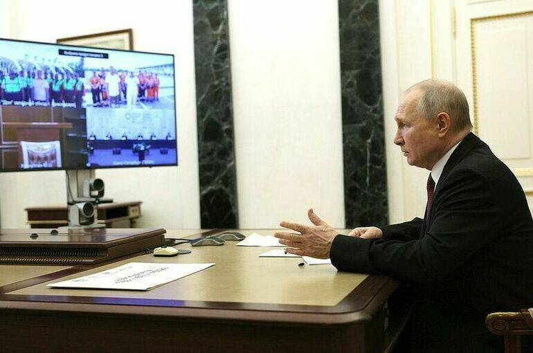 Путин открыл движение по новому участку трассы М-4 «Дон»