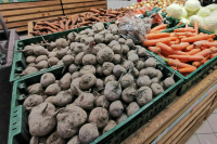 За прошедшую неделю в России выросли цены на морковь и картофель
