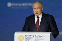 Путин назвал второй квартал прошлого года самым трудным для экономики РФ