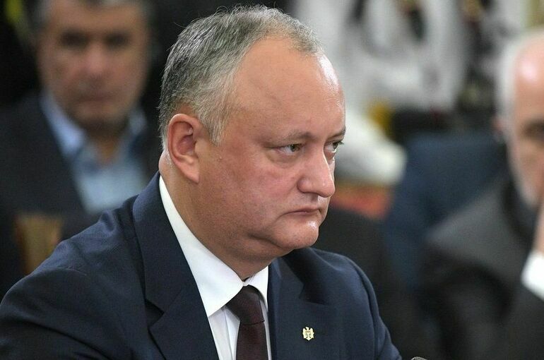 Додон отреагировал на признание в Молдавии партии «Шор» незаконной