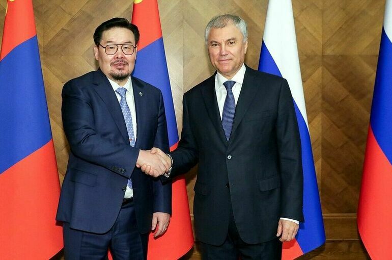 Володин сообщил о росте товарооборота с Монголией на 42%
