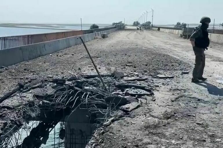В Крыму назвали сроки полного восстановления Чонгарского моста