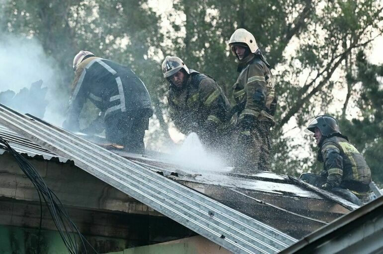 В Ростове-на-Дону ликвидировали пожар в зоопарке