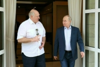 Путин поздравил Лукашенко с Днем независимости Белоруссии