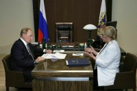 Путин проведет встречу с председателем ЦИК Памфиловой в понедельник