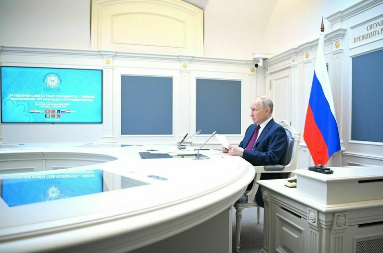 Путин: ШОС привержена созданию миропорядка на основе международного права