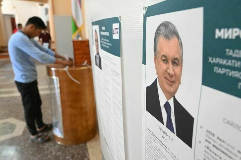 Мирзиёев побеждает на выборах президента Узбекистана