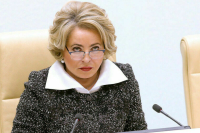 Матвиенко призвала замещать мигрантов на стройках своими кадрами