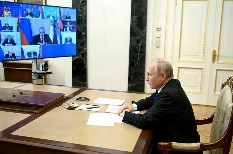 Путин заявил, что мобилизационный ресурс Украины истощается
