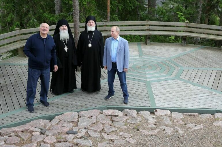 Путин и Лукашенко посетили Валаам