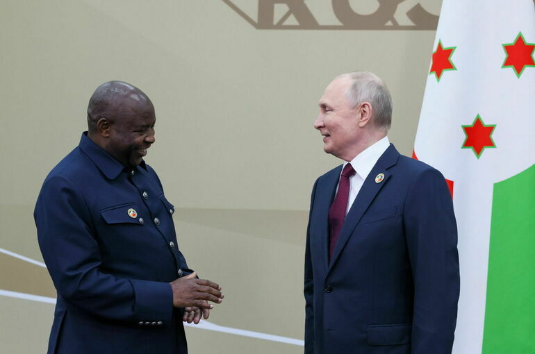 Президент Бурунди поблагодарил Путина за обещание передать удобрения
