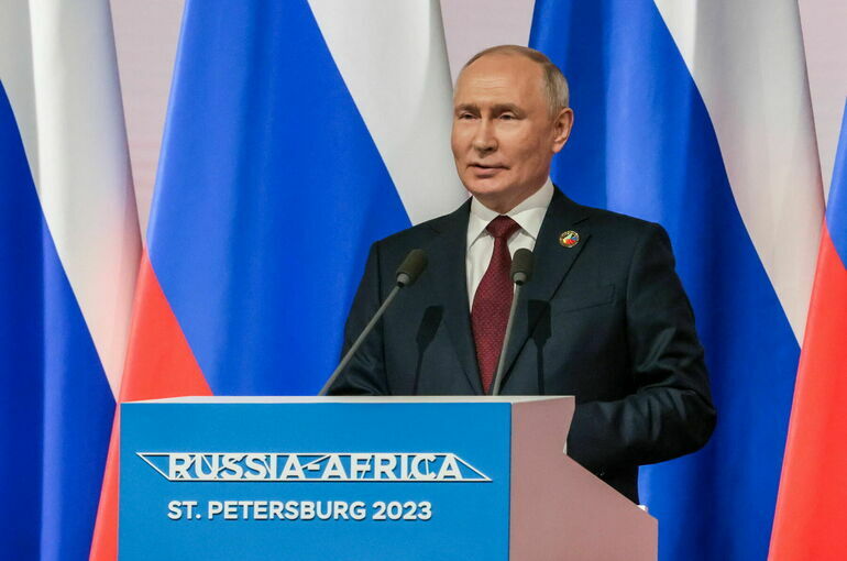 Путин: Россия с оптимизмом смотрит в будущее отношений со странами Африки