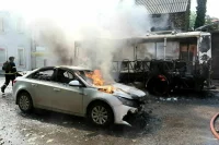 При обстреле центра Донецка погиб один человек