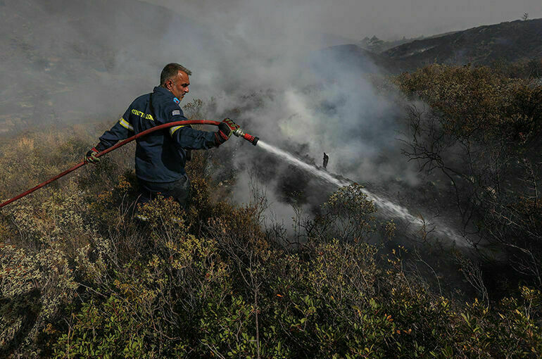 В Греции в июле произошло около 1500 природных пожаров
