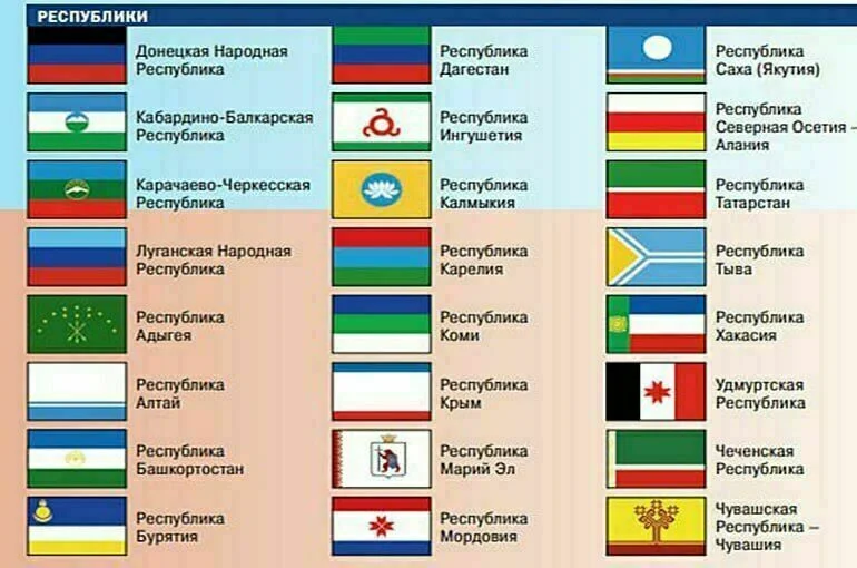 Откуда верблюд и барс пришли на флаги российских регионов 