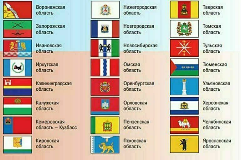 Откуда верблюд и барс пришли на флаги российских регионов 