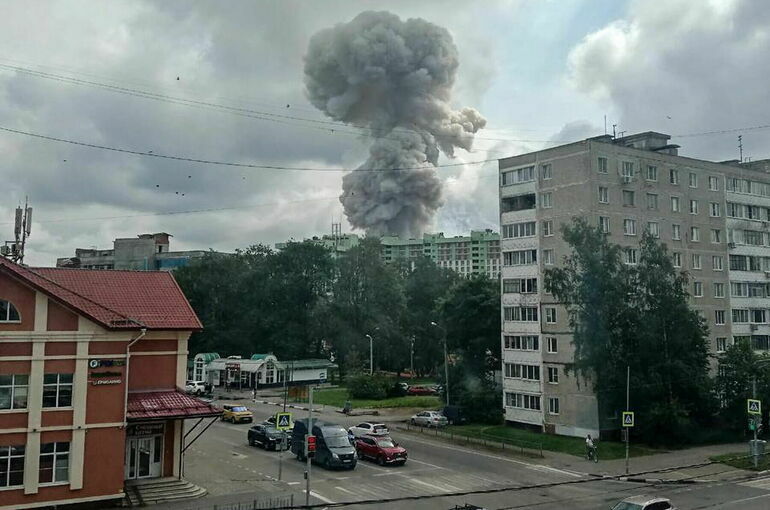 На заводе в Сергиевом Посаде произошел взрыв
