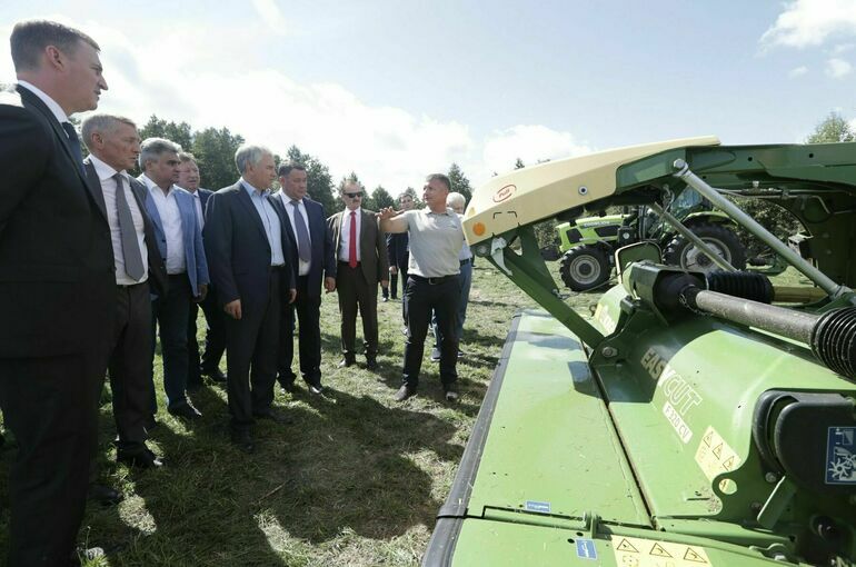 Володин: Поддержкой сельхозмашиностроения необходимо заняться более предметно