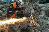 Спасатель сообщил, что живых людей под завалами в Махачкале не найдено