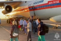 Спецборт МЧС с пострадавшими при взрыве в Дагестане вылетел в Москву