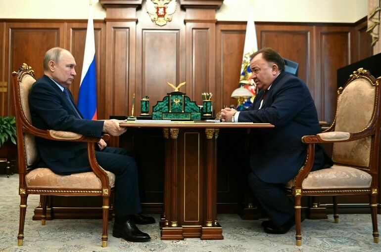 Владимир Путин и Махмуд-Али Калиматов обсудили состояние дел в Ингушетии