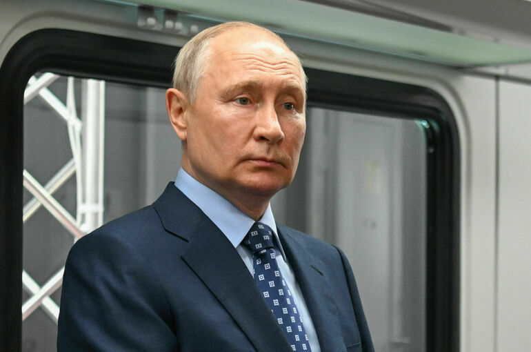 Путин анонсировал возведение высокоскоростной ж/д магистрали Москва — Петербург