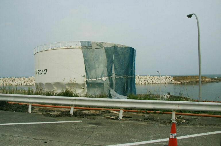 Начался сброс первой партии очищенной воды с АЭС «Фукусима-1»
