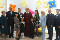 Гумерова приняла участие в открытии полилингвальной школы в Башкирии
