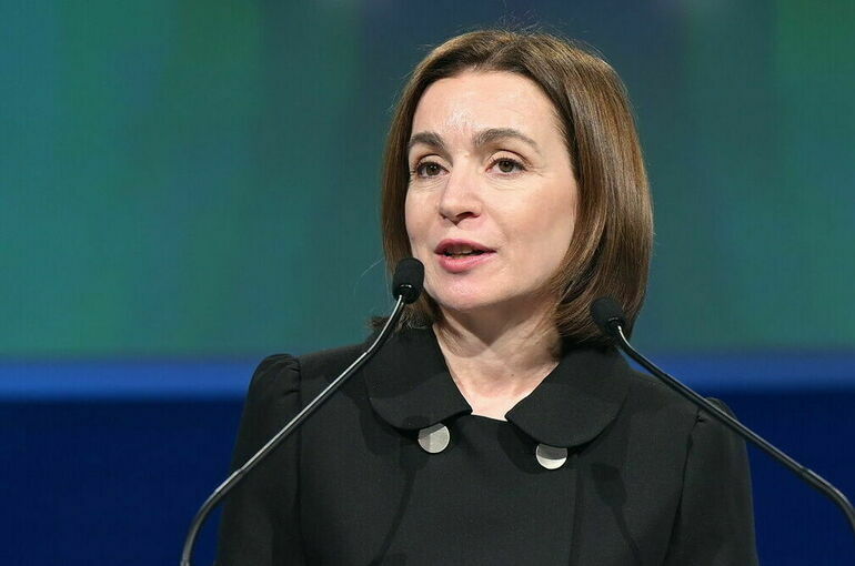 Санду: Аудит не подтвердил наличие у Молдавии долга Газпрому в $800 млн