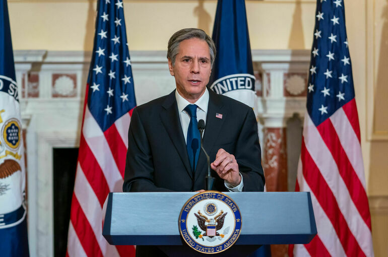 Блинкен пообещал продолжить военную помощь Украине