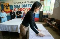 Явка в Херсонской области составила 58,42 процента