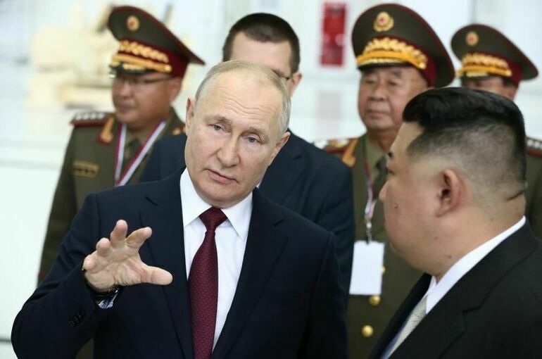 Путин заявил Ким Че Ыну, что Россия гордится развитием космической отрасли