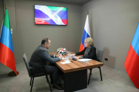 Спикер Совета Федерации встретилась с главой Дагестана