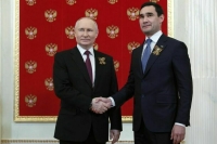 Путин поздравил президента Туркменистана с днем рождения