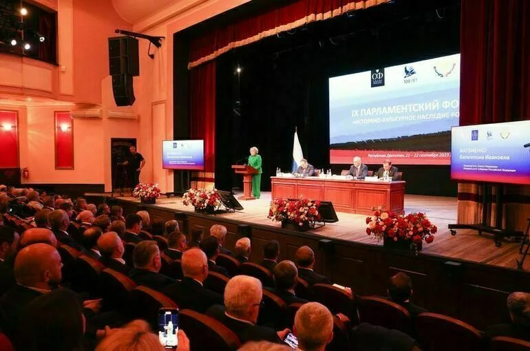 Матвиенко предложила продлить нацпроект «Культура»