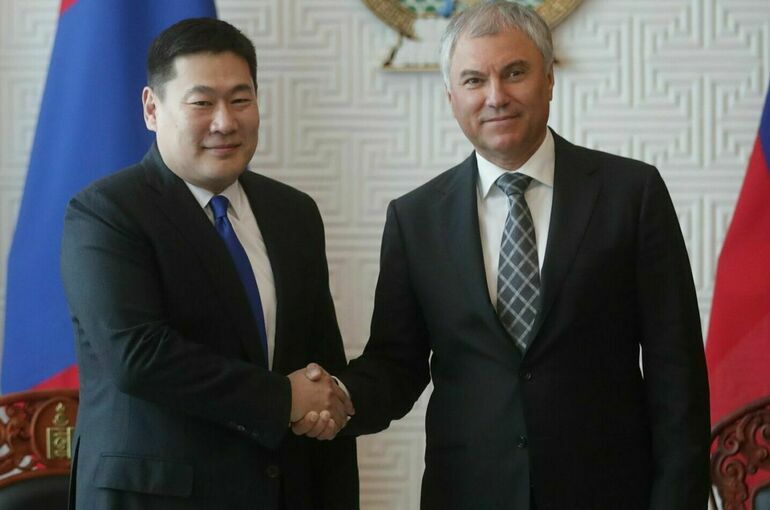 Володин встретился с премьер-министром Монголии