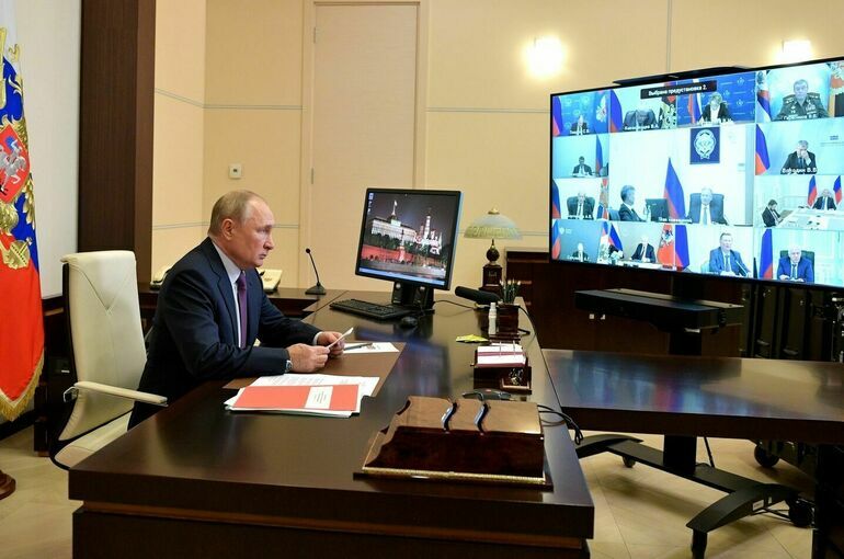 Путин проведет видеовстречу с новоизбранными главами регионов