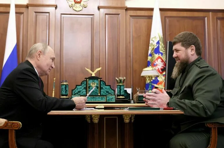 Путин провел встречу с главой Чечни Кадыровым