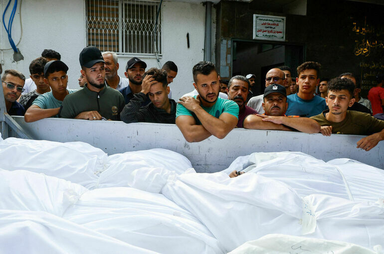 Число погибших при израильских ударах по сектору Газа увеличилось до 493