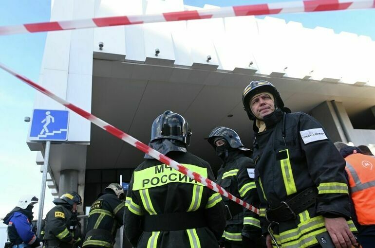 В Москве в результате столкновения поездов метро серьезно пострадавших нет