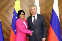 Володин встретился с исполнительным вице-президентом Венесуэлы