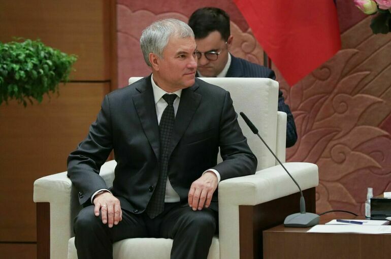 Володин призвал парламентариев Вьетнама развивать туризм с Россией
